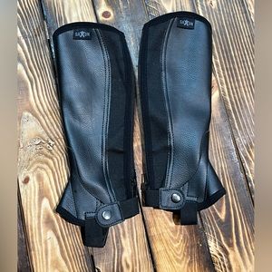 Saxon Equileather™ Children’s Half Chaps size Small